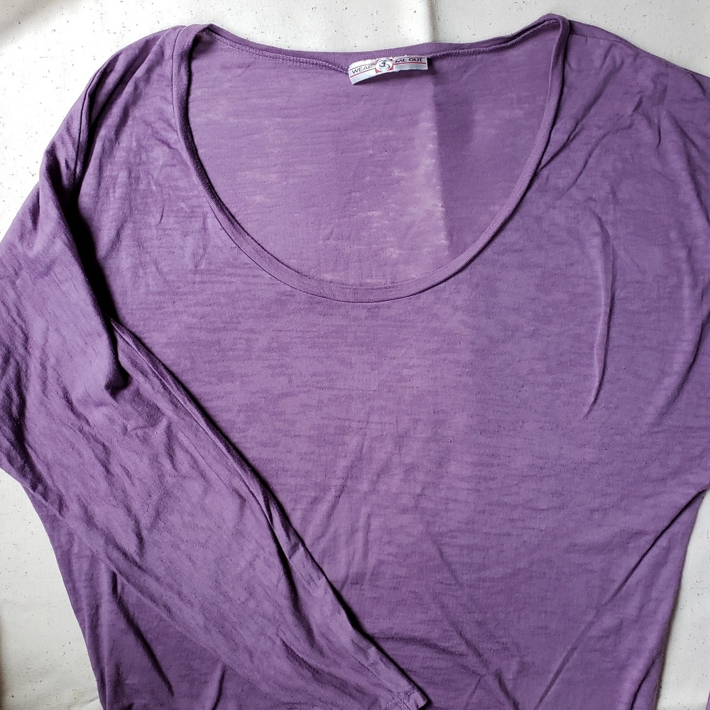 Wear Me Out Burn Out Work Out Top, Size M
